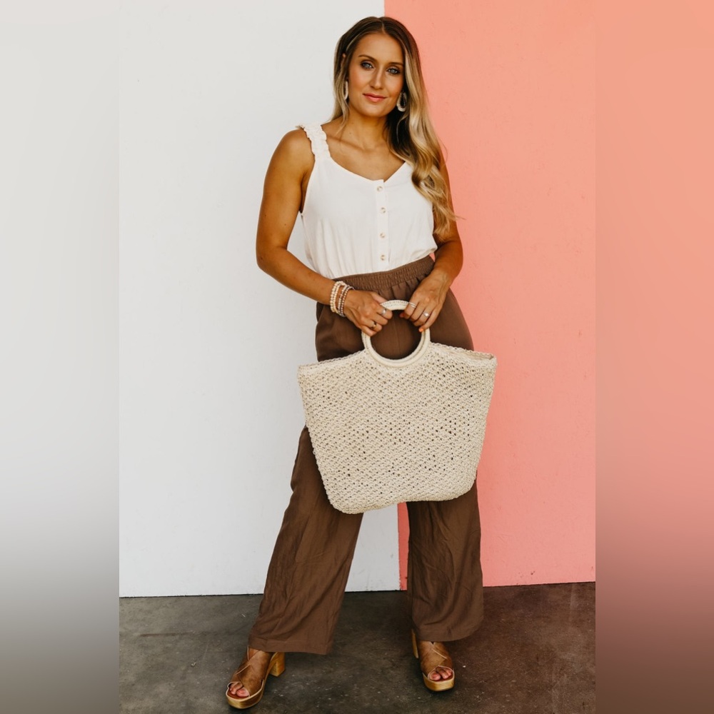 Blu Pepper Jillian Ruffle Sleeve Jumpsuit